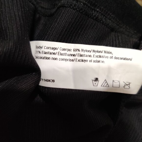 Maidenform XL Womens Black Shaping Tank Top Cami Lace Trim Chic Adjustable 83666 - Picture 8 of 12